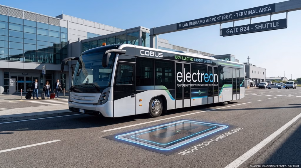 לתמונה הנוכחית חסר טקסט אלטרנטיבי. שם קובץ: Electric_bus_charging_at_airport_202607280958.avif