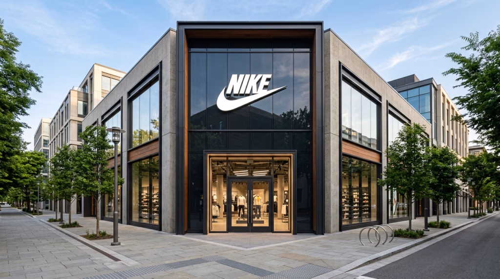 לתמונה הנוכחית חסר טקסט אלטרנטיבי. שם קובץ: Nike_store_with_logo_202607221036.avif