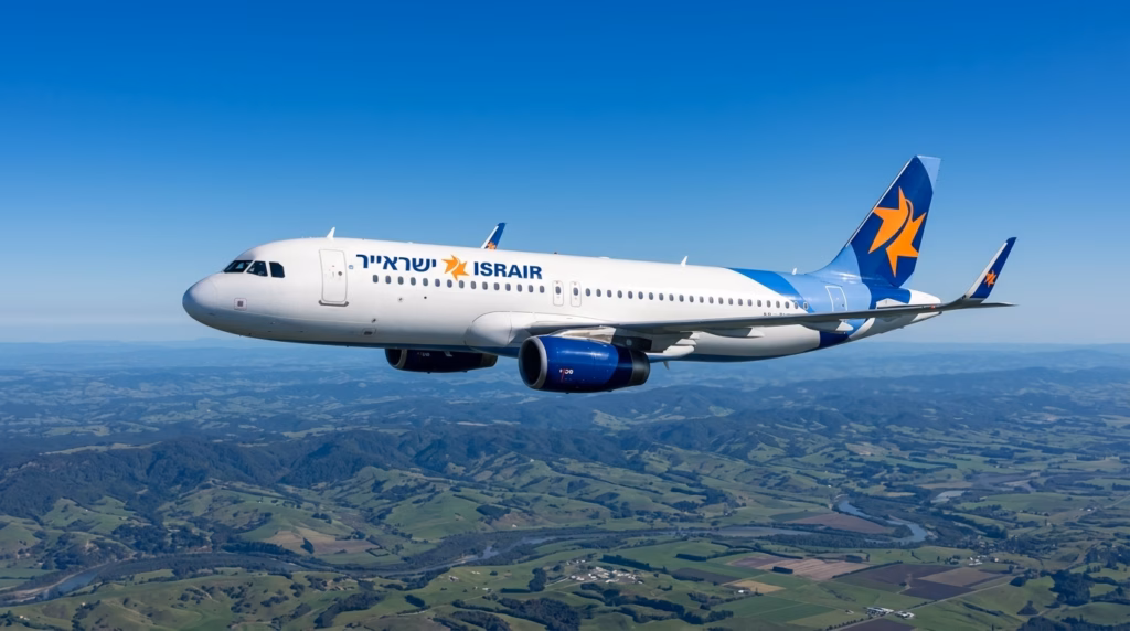 לתמונה הנוכחית חסר טקסט אלטרנטיבי. שם קובץ: Airplane_flying_over_green_lands…_202608190927.avif