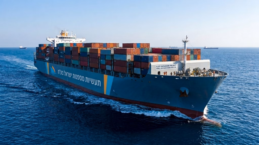 לתמונה הנוכחית חסר טקסט אלטרנטיבי. שם קובץ: Cargo_ship_sailing_open_sea_202608121343.avif