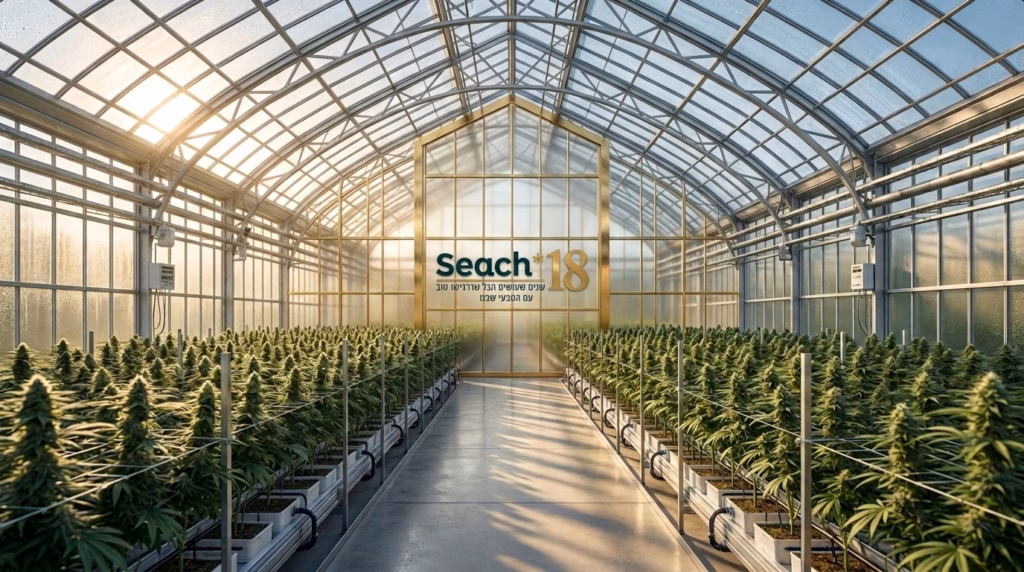 לתמונה הנוכחית חסר טקסט אלטרנטיבי. שם קובץ: Modern_cannabis_greenhouse_sunrise_202608251017.avif